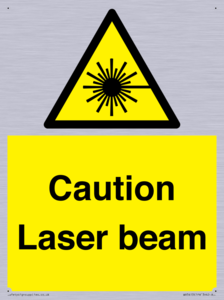Caution Laser beam